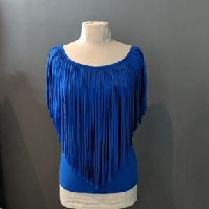 NWT James and Joy Fringe top